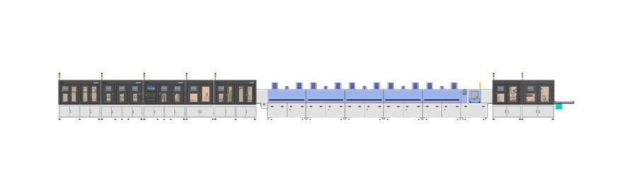 Planar Transformer Automatic Assembly Line