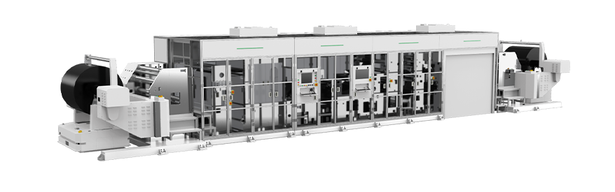 High Speed Laser Film Production and Slitting Machine (Horizontal)